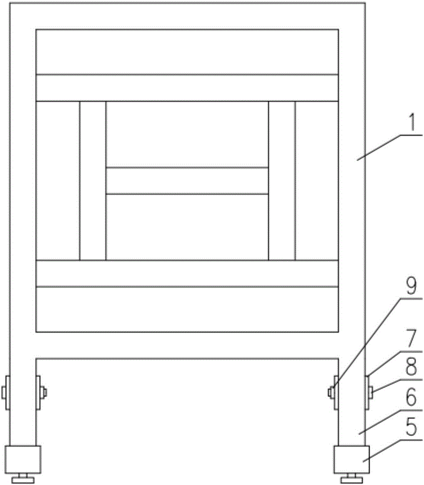 栏杆架折叠结构和包括其的集装箱房的制作方法与工艺