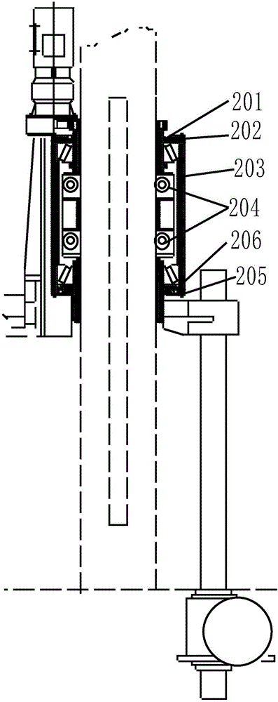 一种立体停车位旋转升降一体化装置的制作方法