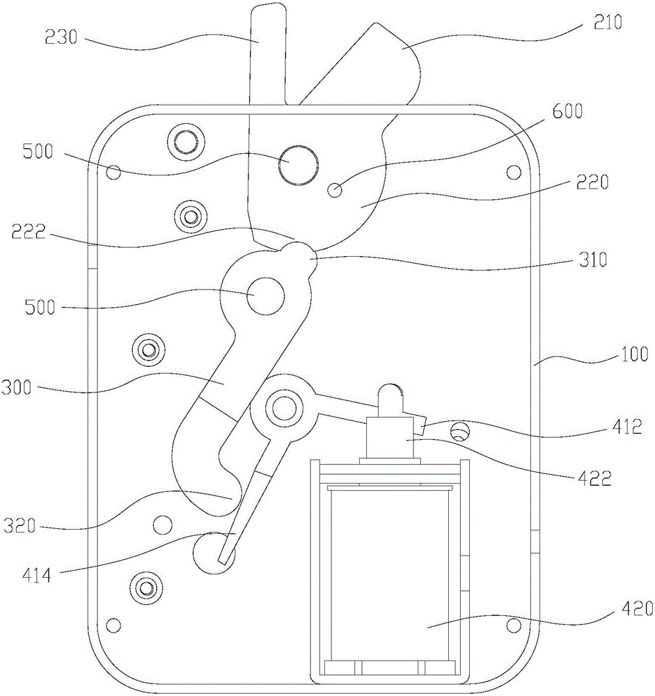 鎖車機(jī)構(gòu)及公共自行車的鎖車裝置的制作方法