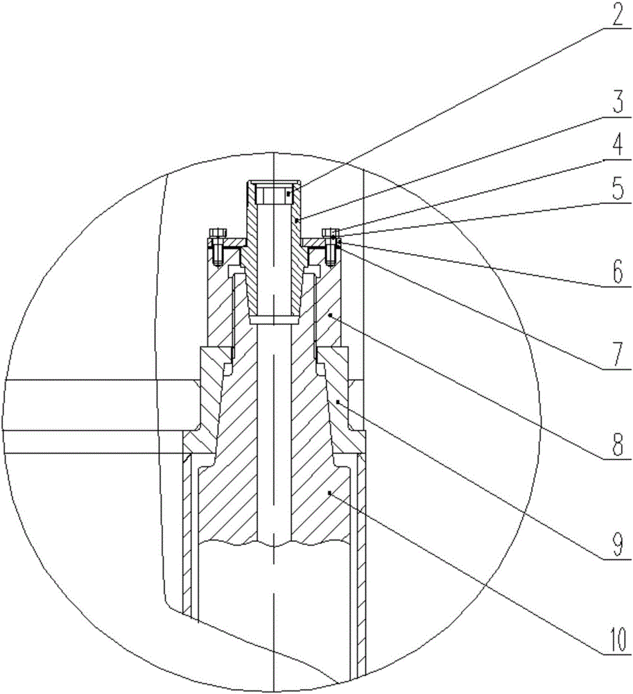 一种组合式潜孔锤密封防松结构的制作方法与工艺