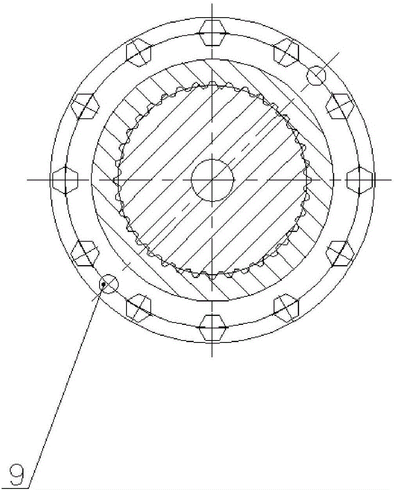 一種潛孔鉆動力頭緩沖裝置的制作方法