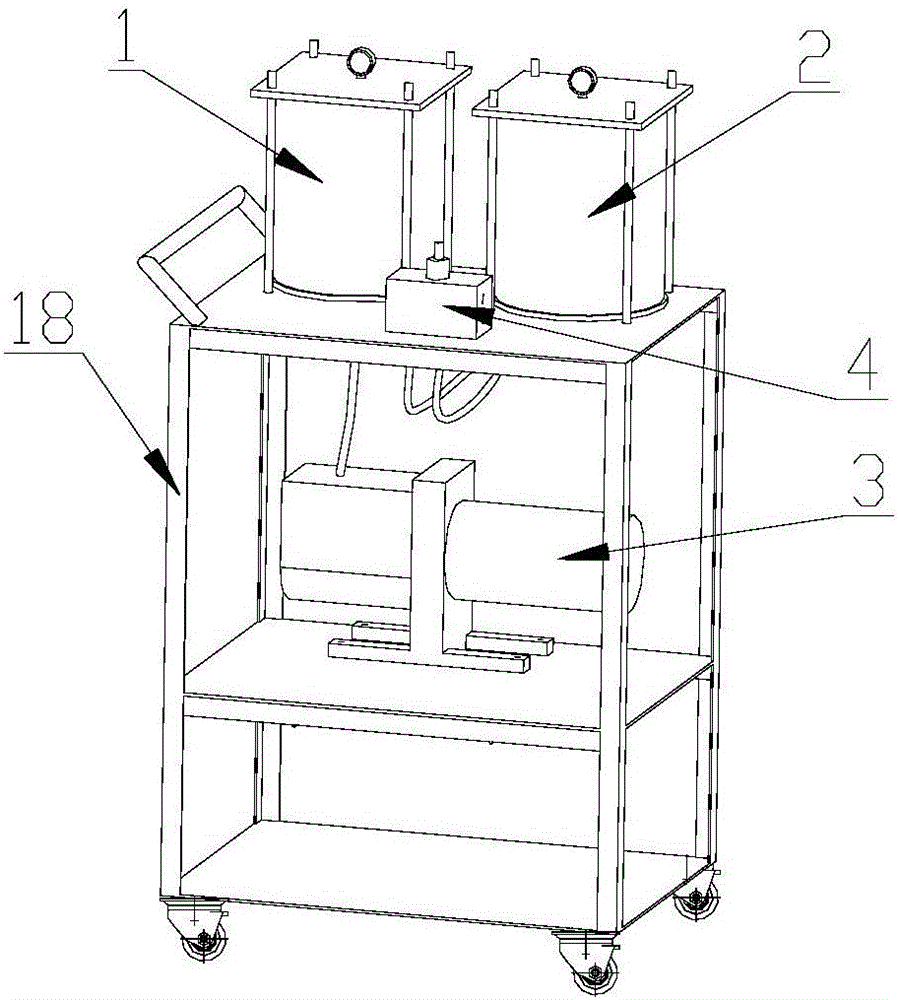 石油测井仪器真空抽注油装置的制作方法