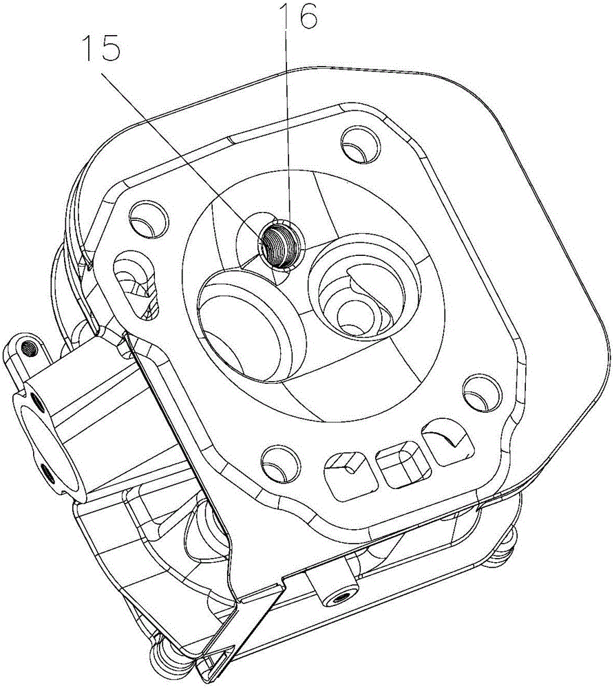 發(fā)動機汽缸頭及其發(fā)動機的制作方法與工藝