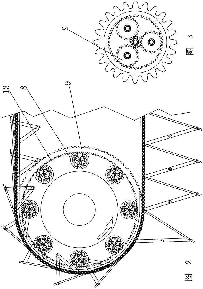 輪向流力活動板拉吊張合流板車與發(fā)電系統(tǒng)的制作方法與工藝