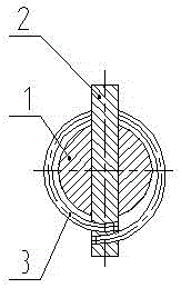 插销防脱落结构的制作方法与工艺