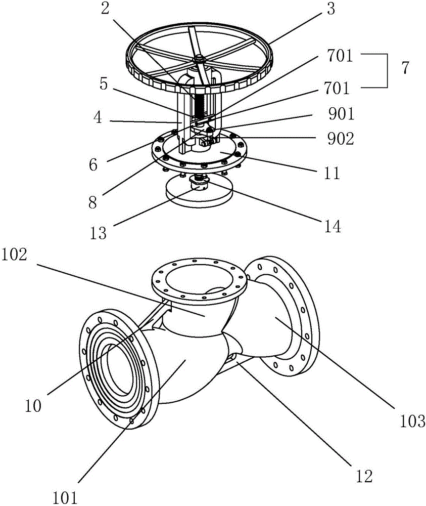 截止閥的制作方法與工藝