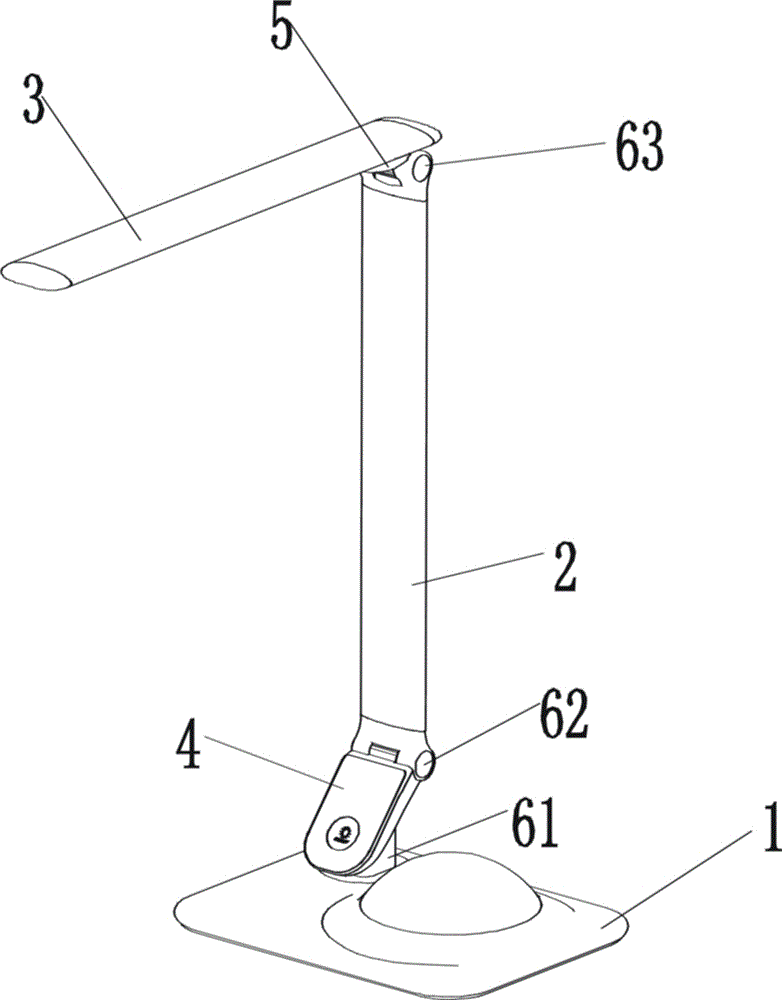 全方位多角度調(diào)節(jié)的可折疊LED臺燈的制作方法與工藝
