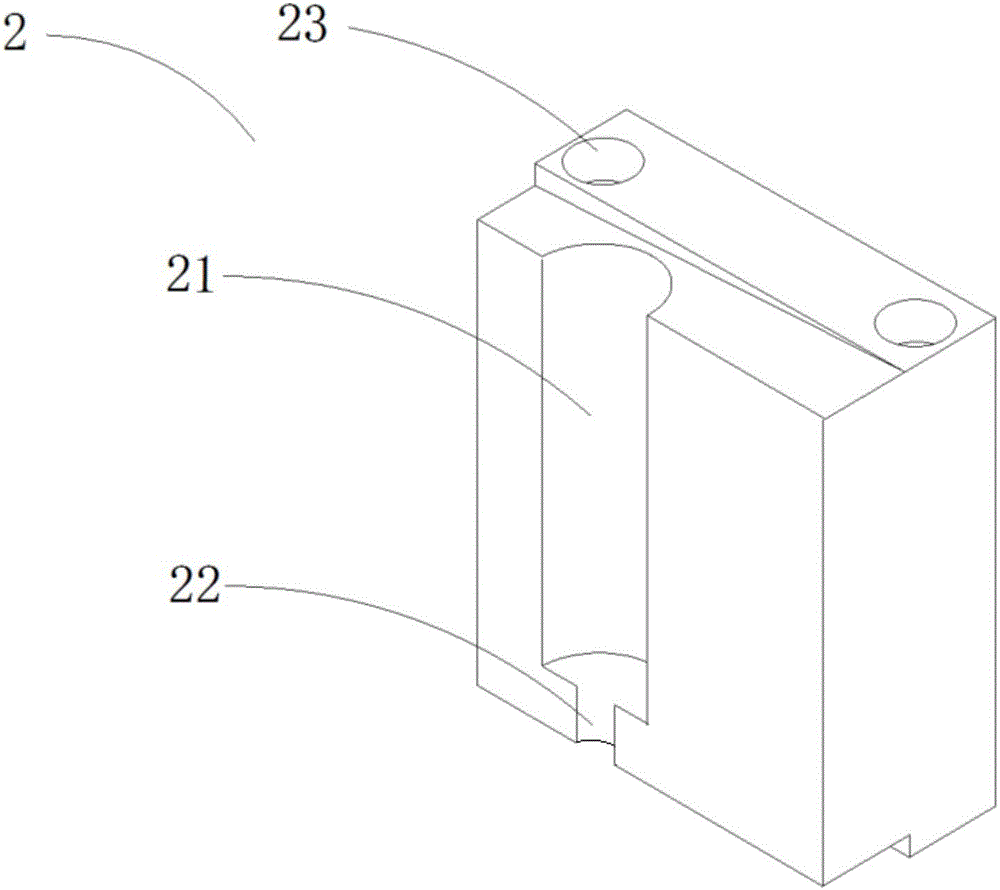 一种制动带式制动器用活塞间隙测量装置的制作方法