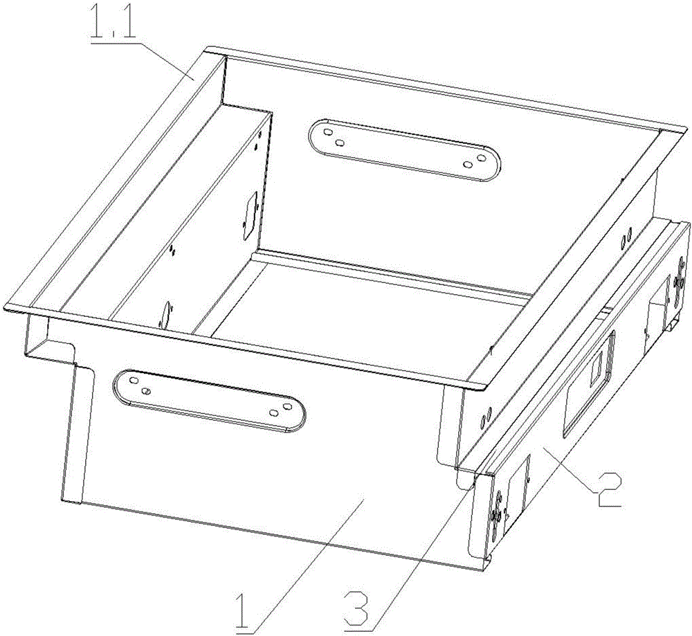 一种灶具底壳的制作方法与工艺