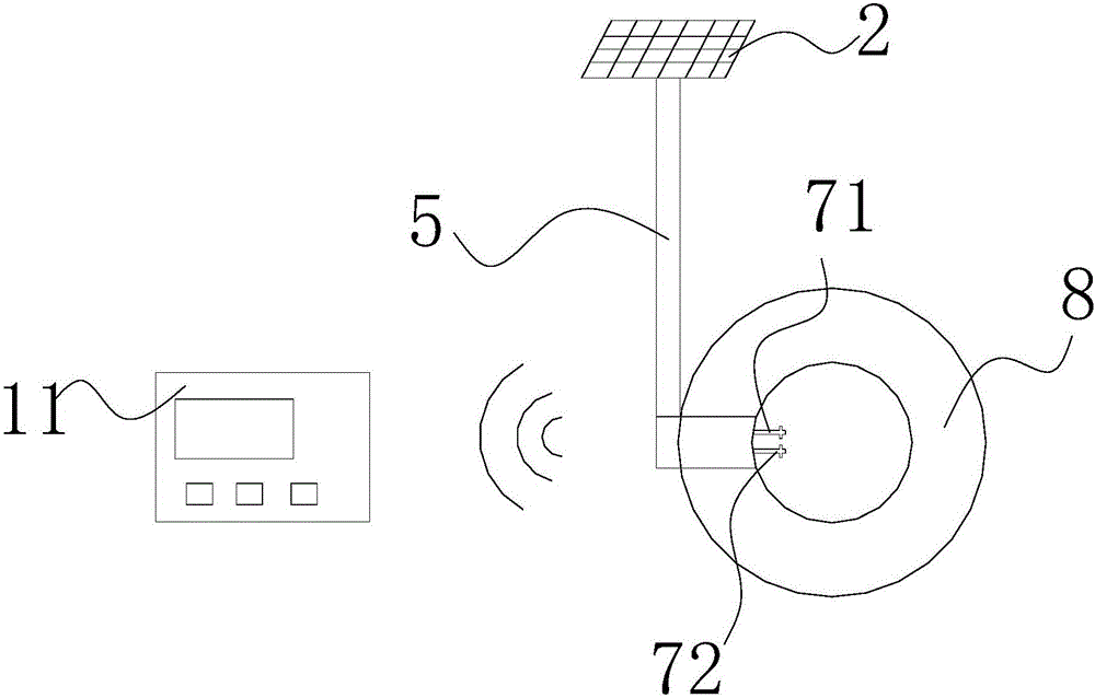 一種鹽堿地用暗管內(nèi)水質(zhì)含鹽量實時監(jiān)測系統(tǒng)的制作方法與工藝