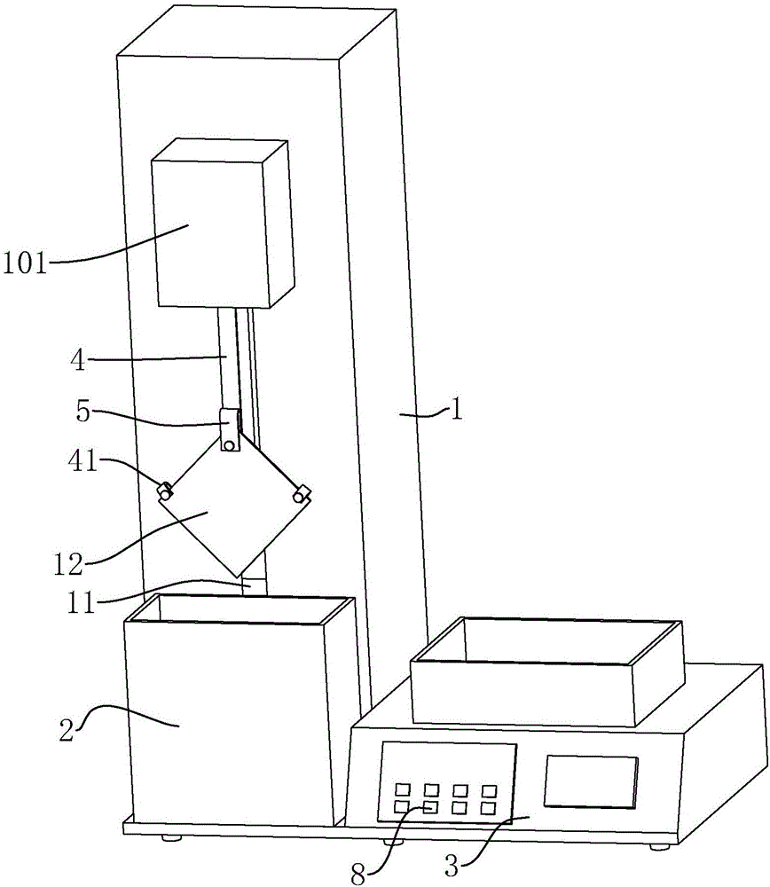 无纺布吸水性能测试仪的制作方法与工艺