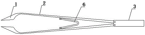 一种用于安全移栽幼苗的镊子的制作方法与工艺