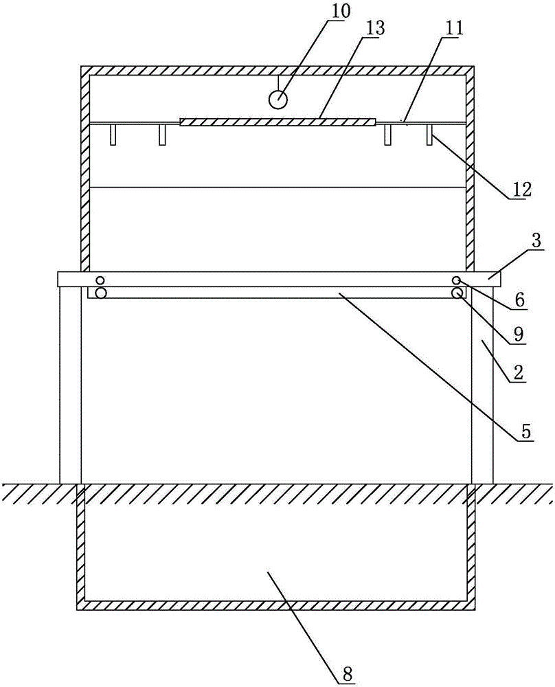 一种便于清理粪便的养鸡棚的制作方法与工艺