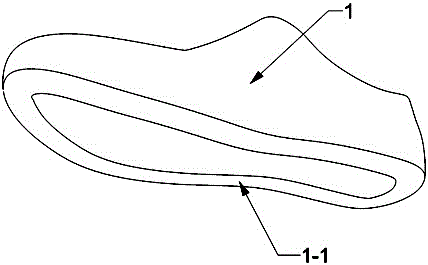 一种节约环保可换底鞋的制作方法与工艺