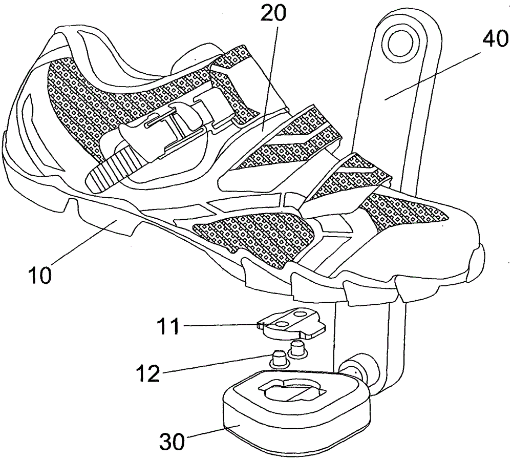 一种带踏频提示的感应充电锁鞋的制作方法与工艺