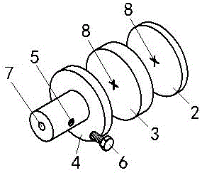 一種防針道感染及牽引針移位的骨牽引輔助裝置的制作方法