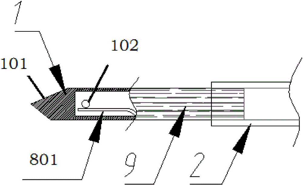 一種可調(diào)式注水消融電極針的針桿伸縮調(diào)節(jié)系統(tǒng)的制作方法與工藝