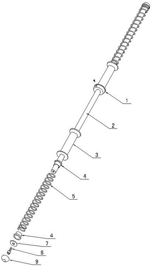 組合式臂力訓(xùn)練器的制作方法與工藝