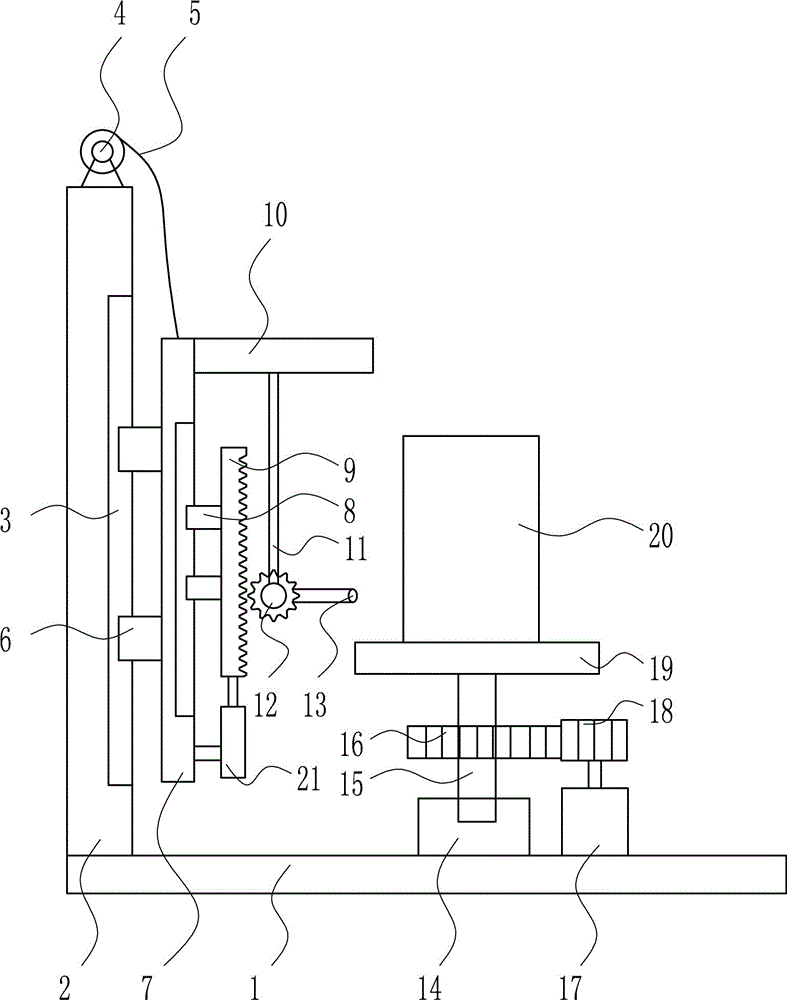 一种公路隔离墩喷漆装置的制作方法