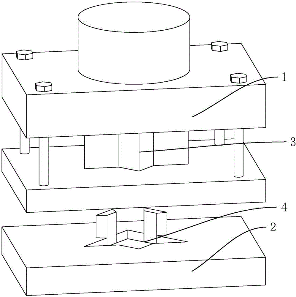 用于切角料的沖裁模具的制作方法與工藝