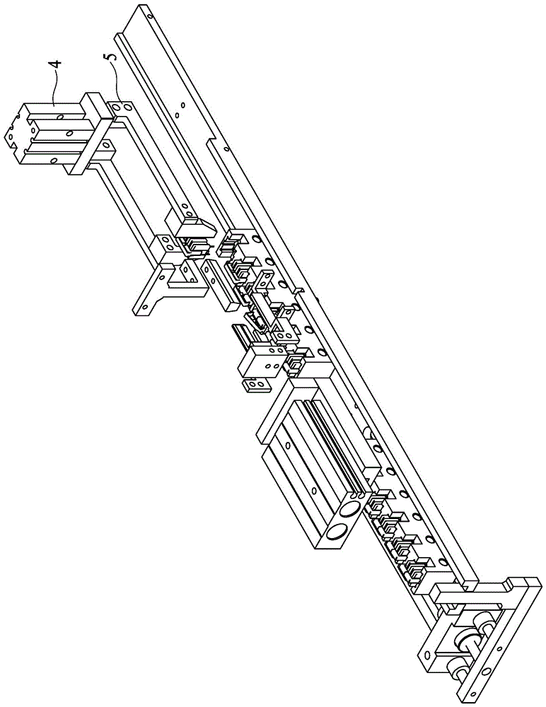 鐵夾安裝機(jī)卸料機(jī)構(gòu)的制作方法與工藝