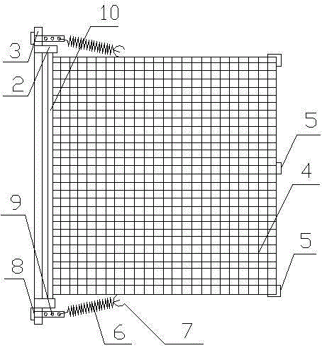 一种防弹起式包带晾干架的制作方法与工艺