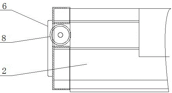 高速動車組車窗卷簾裝置的制作方法