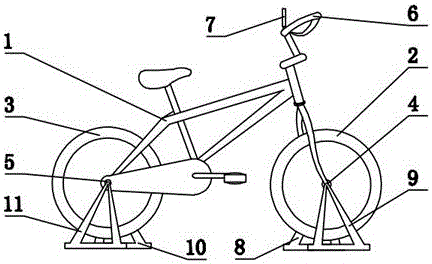 健身骑行两用自行车的制作方法与工艺