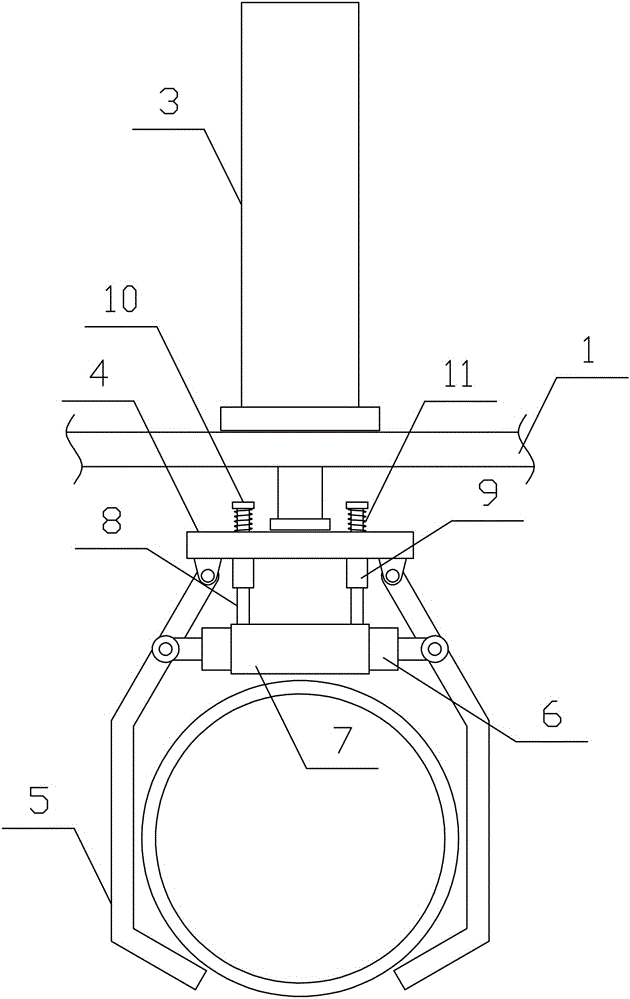 一種儲膠桶固定平移機構的制作方法與工藝