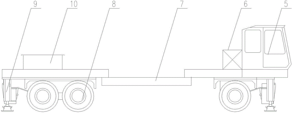 流动式侧边供料链式散料堆装机的制作方法与工艺
