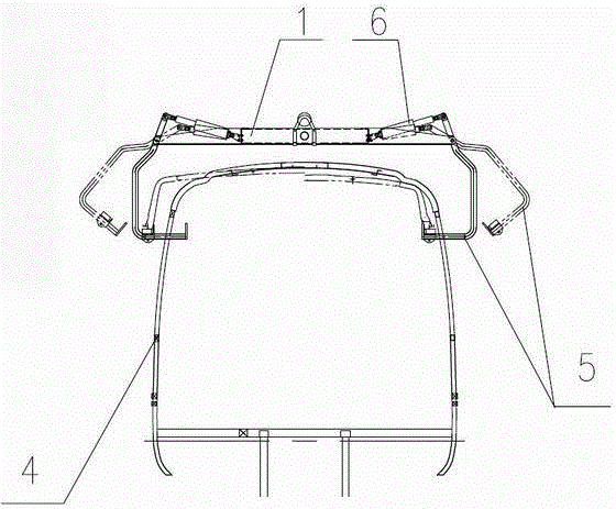 汽车装配线车身吊装装置的制作方法