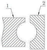 一种可防止钢丝绳脱槽的滑轮的制作方法与工艺