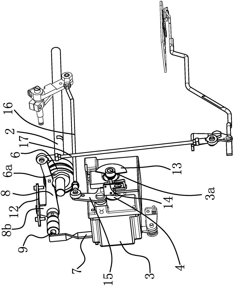 缝纫机抬压脚和剪线的驱动机构的制作方法与工艺