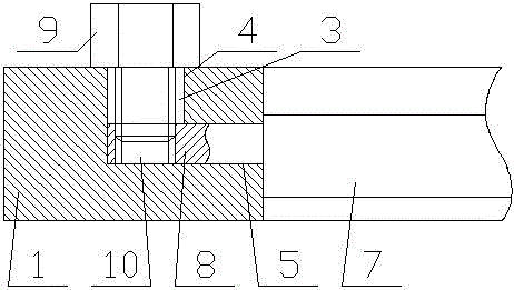 拆裝簡(jiǎn)便的花樣機(jī)模板壓框結(jié)構(gòu)的制作方法與工藝