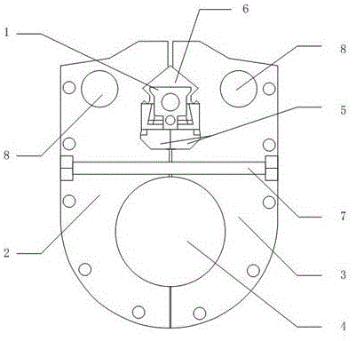 一种高温型琴式混合双喷烧毛火口的制作方法与工艺