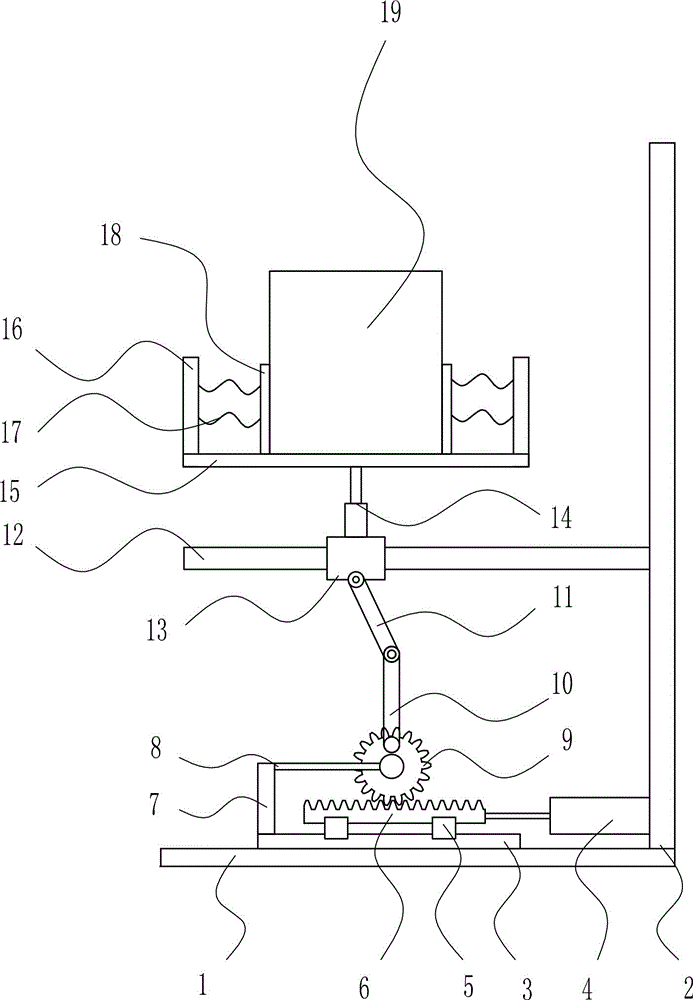 一种桥梁用可移动式施工指示装置的制作方法