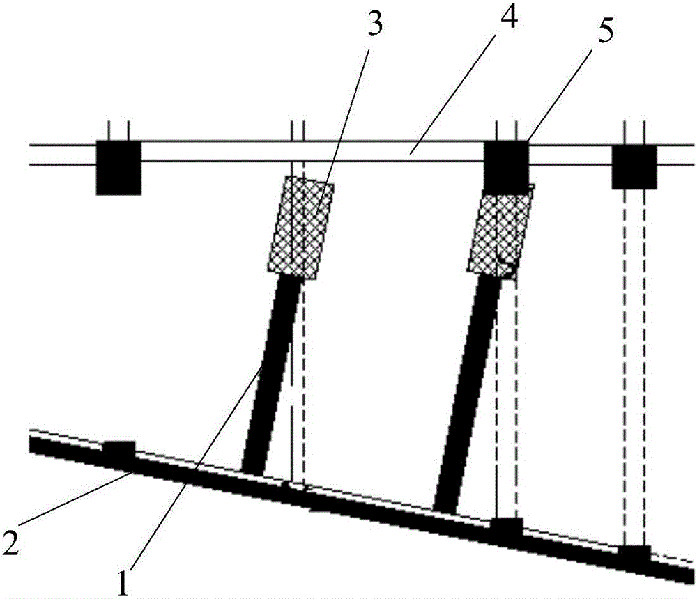 一种用于基坑围护的斜抛撑支撑结构的制作方法与工艺