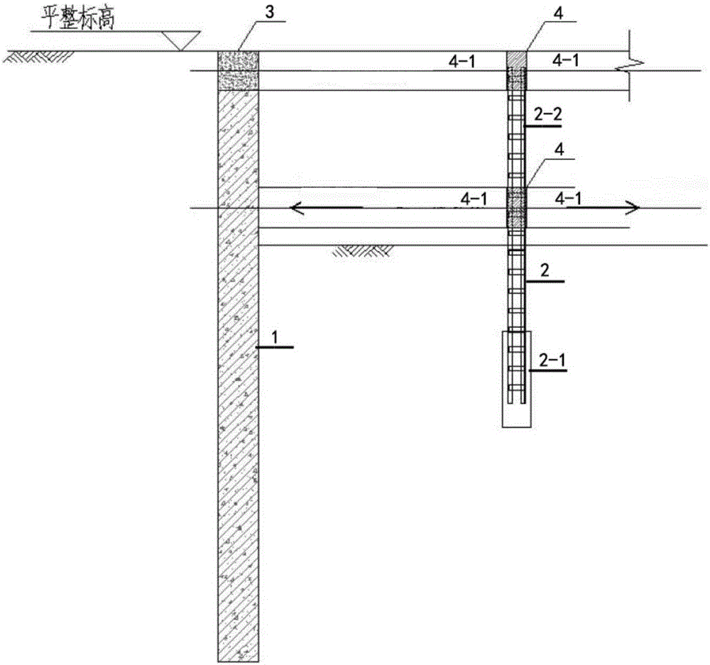 一种易装拆式基坑支护结构的制作方法