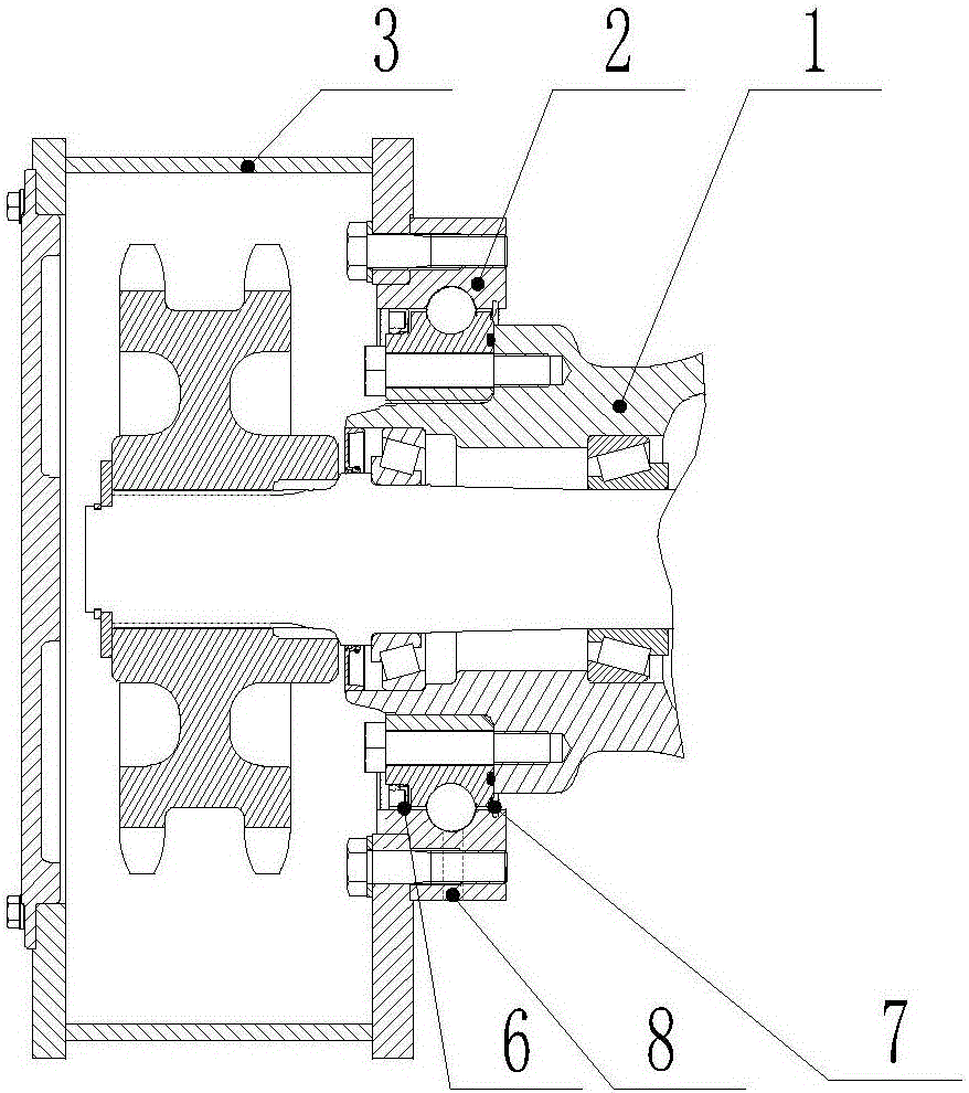 回轉(zhuǎn)支承式平地機(jī)后驅(qū)動(dòng)橋的制作方法與工藝