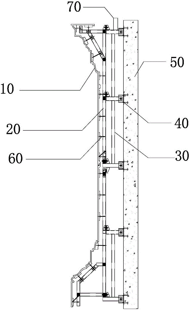 一种GRC钢结构支撑系统的制作方法与工艺