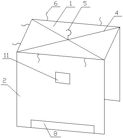 一种悬挂式儿童学习屋的制作方法与工艺