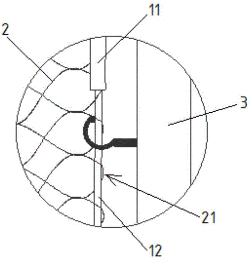 一種勾花網(wǎng)護(hù)欄的制作方法與工藝