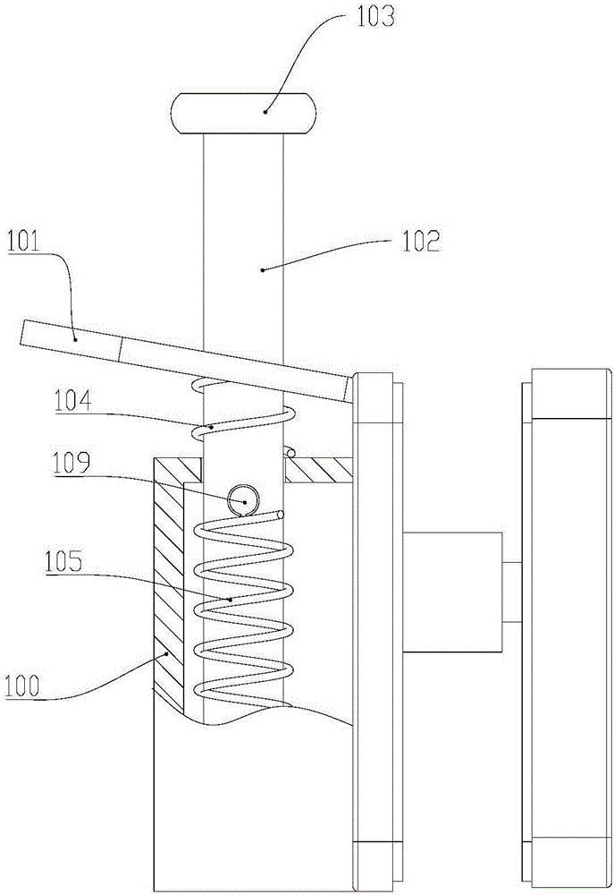 插銷上鎖和解鎖裝置的制作方法