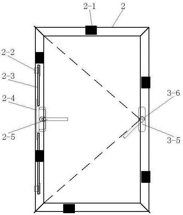 一種門(mén)窗固定紗扇的可拆裝結(jié)構(gòu)的制作方法與工藝