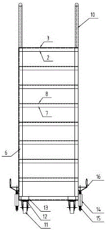 一種移動式斜梯的制作方法與工藝