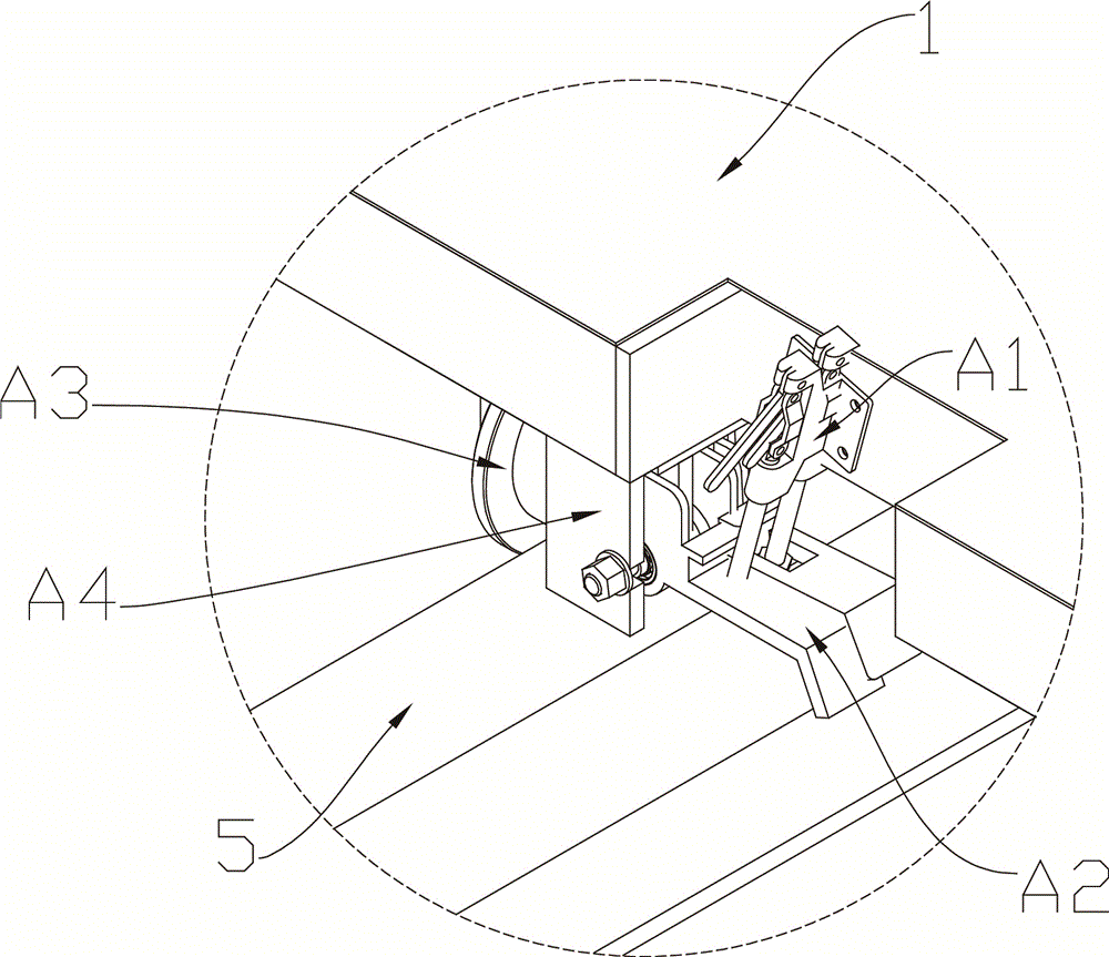 一種動車組車頭維修平臺的制作方法與工藝