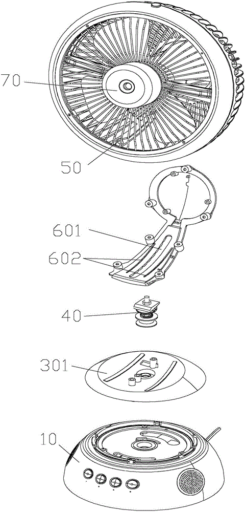 一種臺(tái)式多功能電風(fēng)扇的制作方法與工藝