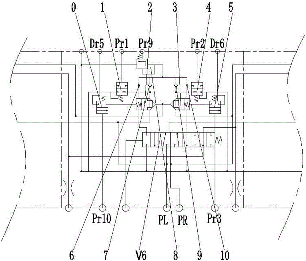 一種三泵合流的多路閥組及液壓挖掘機的制作方法與工藝