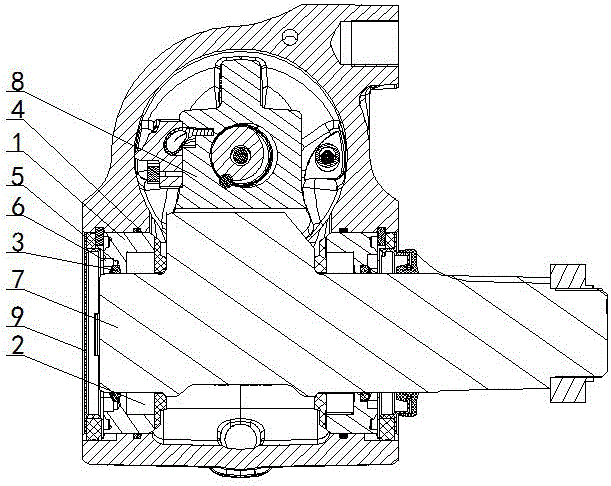 一種便于組裝調(diào)整的液壓動(dòng)力轉(zhuǎn)向機(jī)密封軸承的制作方法與工藝