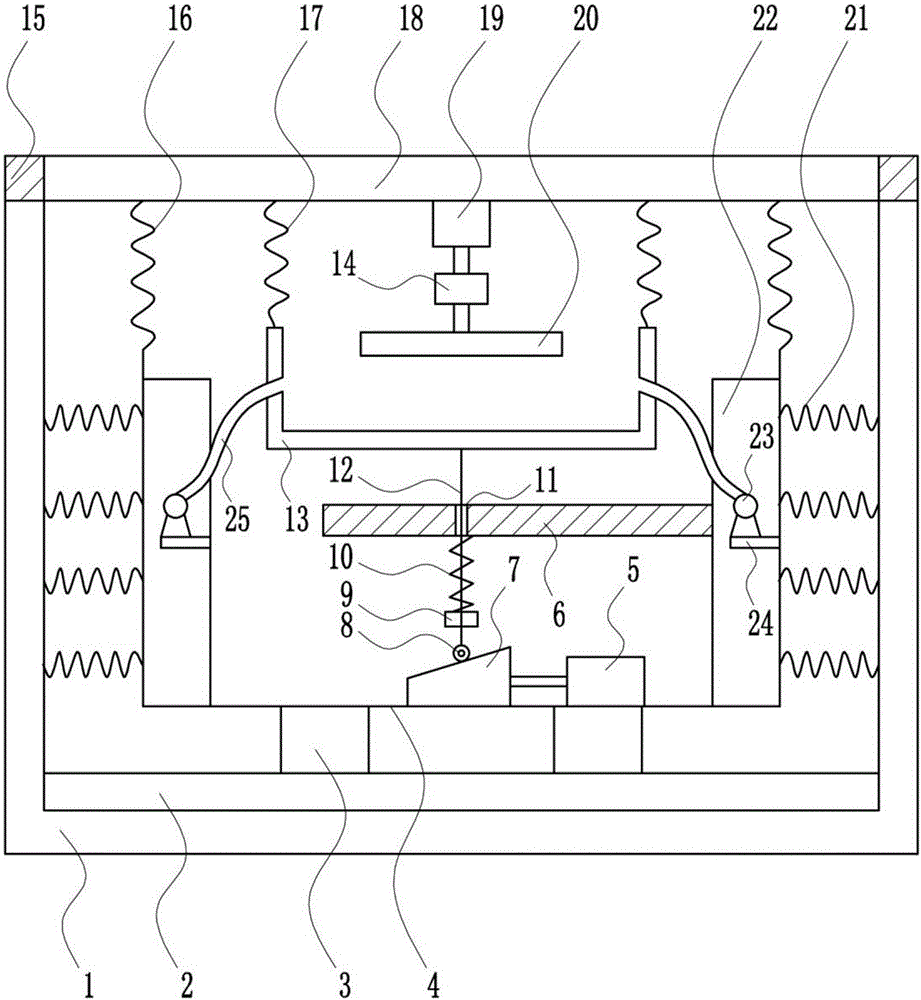 一種計(jì)算機(jī)運(yùn)輸用減震裝置的制作方法